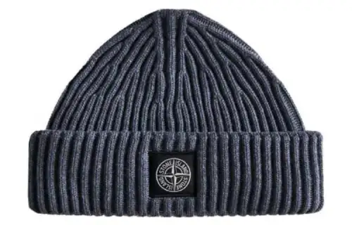 STONE ISLAND Beanies Men's Gray