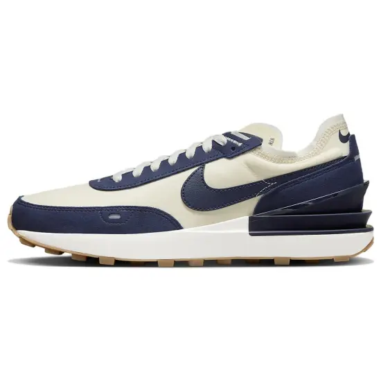 Nike Waffle One SE Coconut Milk Midnight Navy