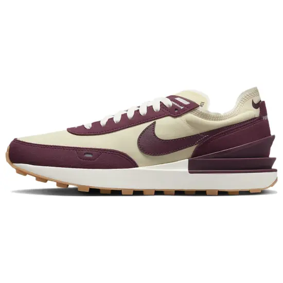 Nike Waffle One SE Coconut Milk Night Maroon