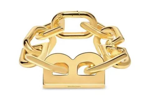 Balenciaga Brass Bracelets Women's