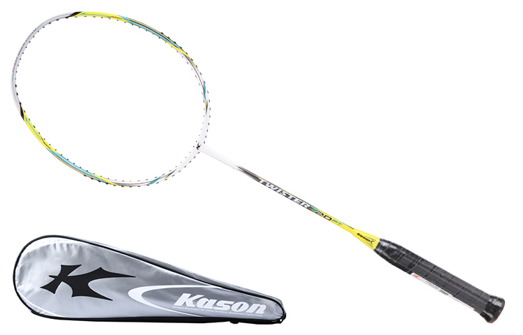 Li Ning x Kason Full Carbon Badminton Rackets Offensive Type Heavy Head, Stiff Shaft Upper Class 675MM Unisex