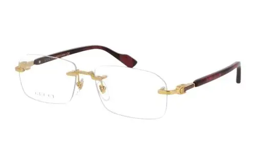 GUCCI Rectangle Frame Glasses