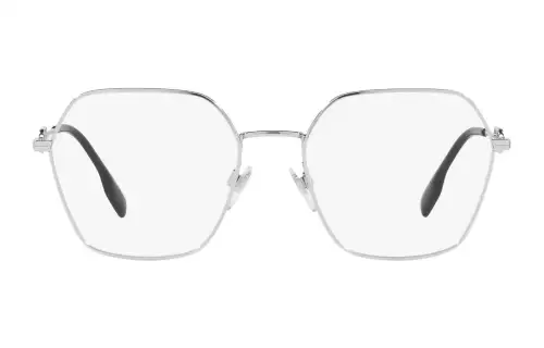 Burberry Alloy Irregular Shape Eyeglass Frames Women's