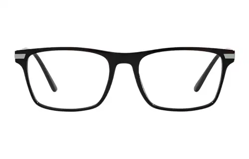 PRADA Minimalist Fashion Plate Frame Square Eyeglass Frames Men's