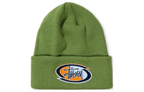 Stussy Beanies Unisex Green