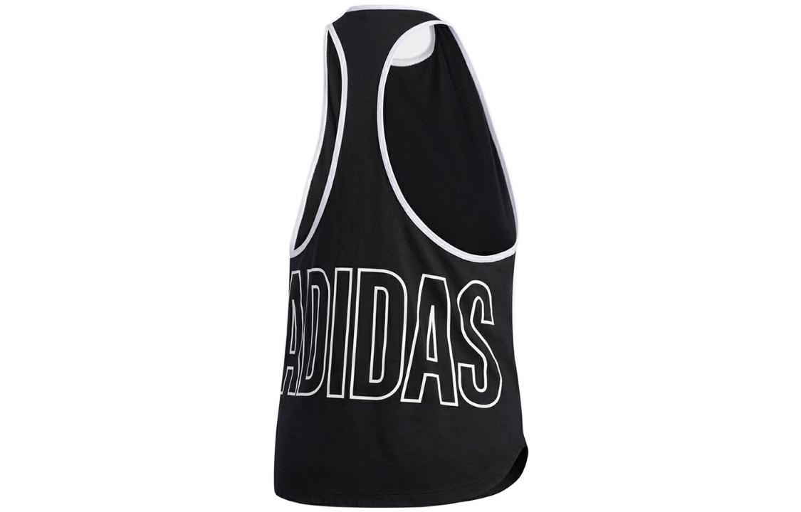 Adidas Sleeveless Sports Shirts Women’s Black Other