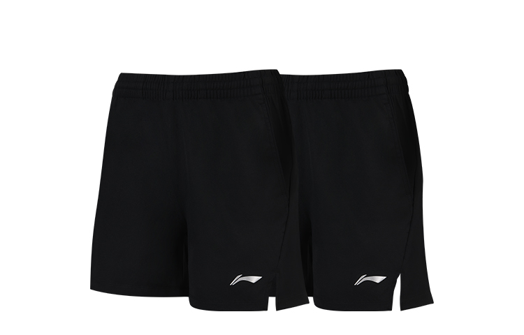 Li Ning Sports Shorts Men’s 2 Pack Black Moderate