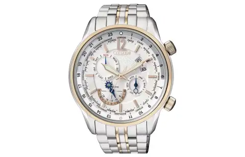 CITIZEN Automatic Mechanical Movement Stainless Steel Strap Watch 44.5mm Men's Watches White Dial