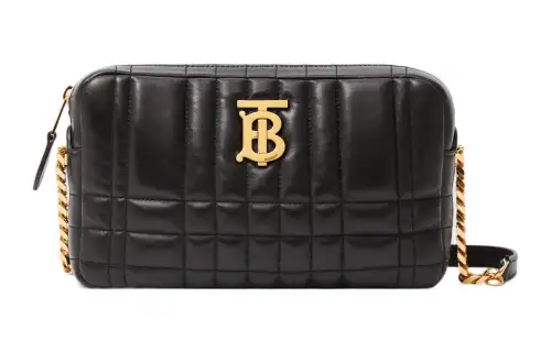 Burberry Lola Bag Lambskin Camera Bag, Crossbody Bag, Shoulder Bag Women's Black
