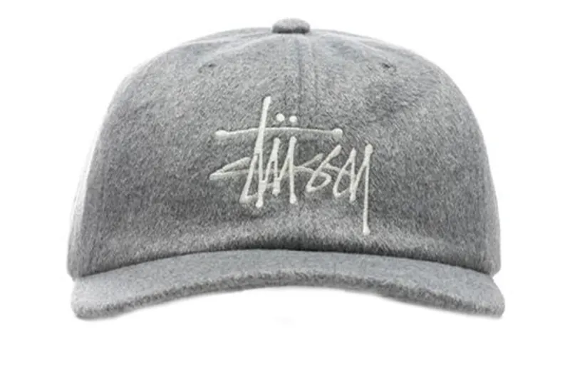 Stussy Baseball Caps Unisex Light Gray
