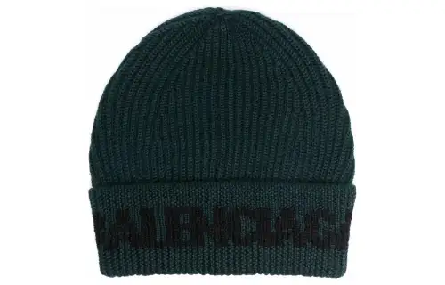 【Best of: PromotionsPrevious Season】intarsia-logo beanie hat