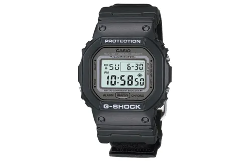 CASIO Unisex G-SQUAD Series Black Watch Dw-5600v-1