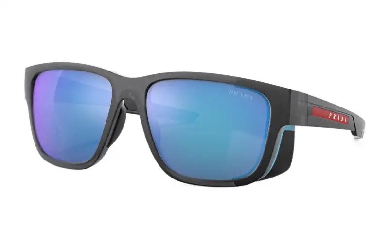 logo-stripe tinted sunglasses