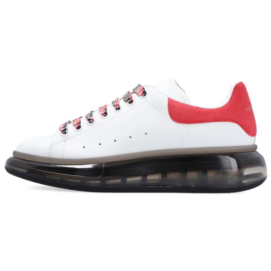 Alexander McQueen Oversized Transparent 'White Red' Women's