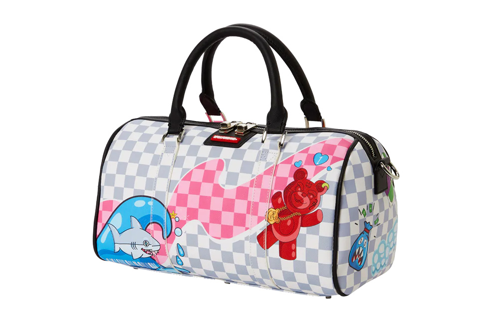 Сумка SPRAYGROUND Шахматный принт (разноцветная)