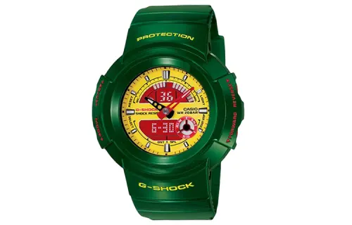 CASIO Men DIGITAL Series Green Watch Aw-582cc-3ajf