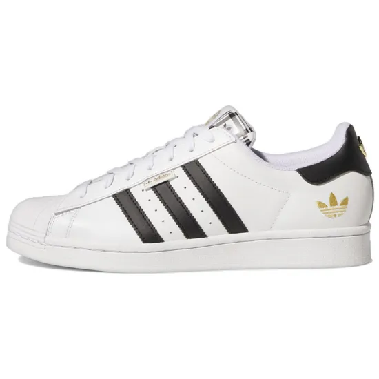 Adidas Originals Superstar White Black Gold