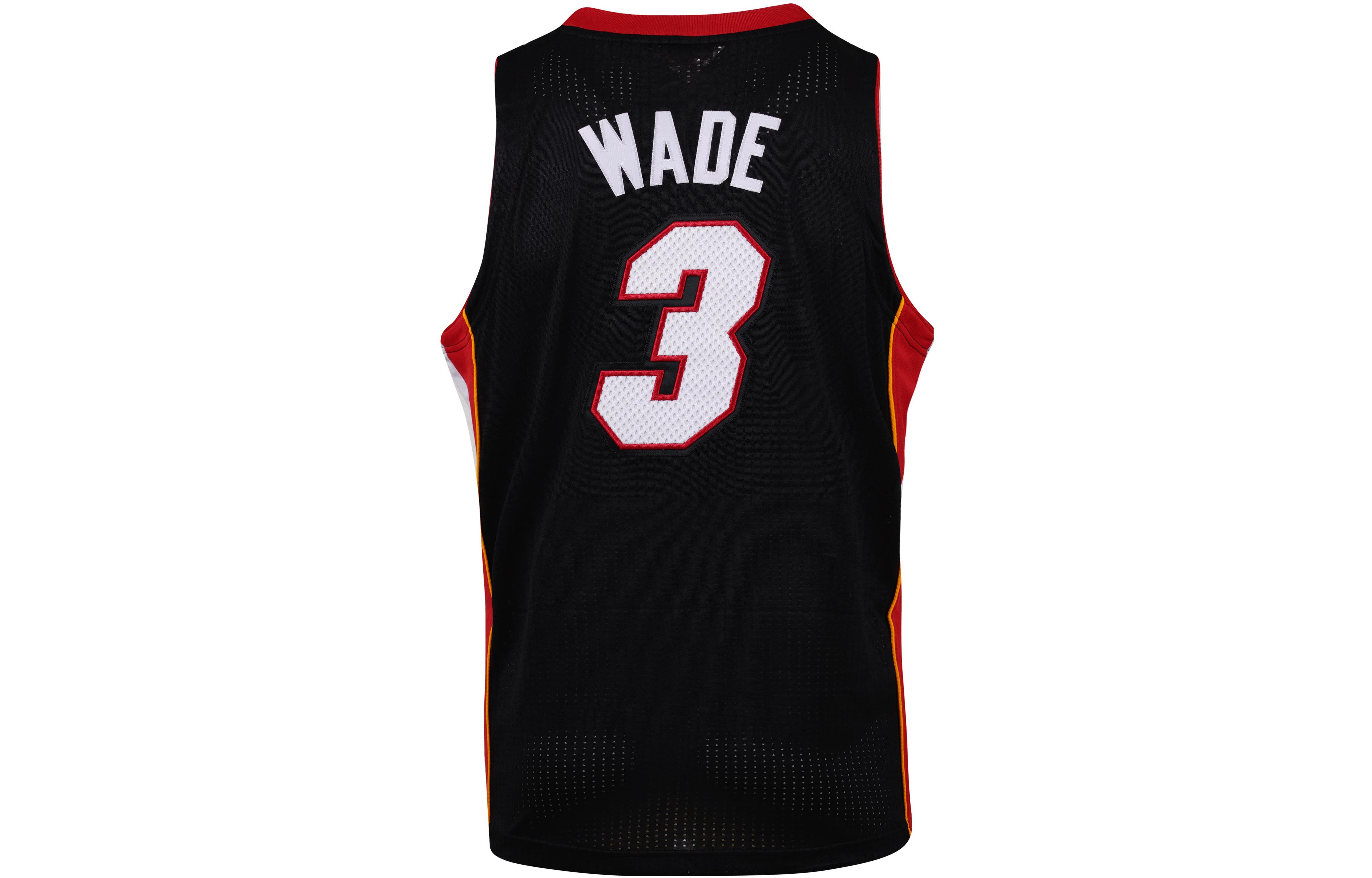 Mitchell Ness «NBA Miami Heat 2012 Dwyane Wade» road finals jersey