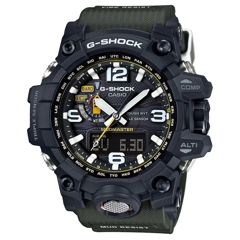 CASIO Men MASTER OF G-LAND Series Black Watch GWG-1000-1A3