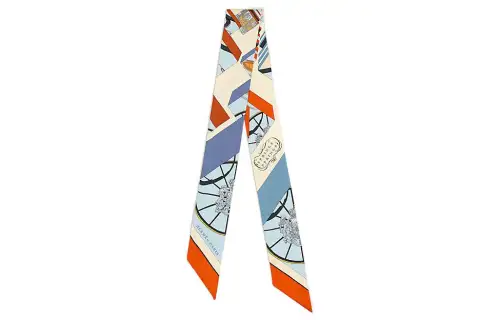 HERMES Twilly Silk Scarves Women's