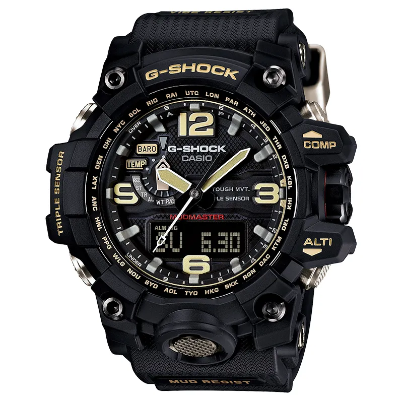 CASIO Men MASTER OF G-LAND Series Black Watch GWG-1000-1A