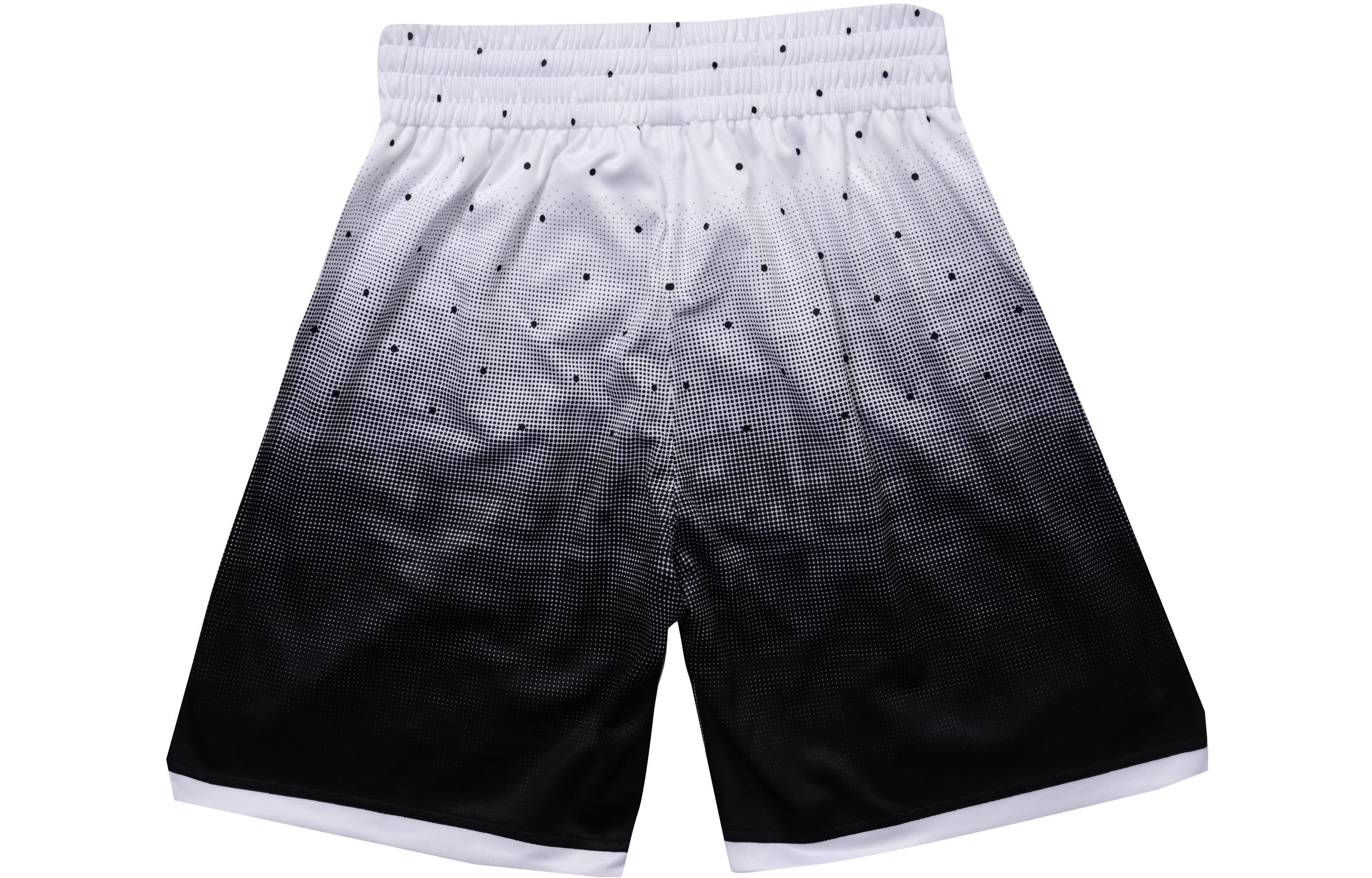 Mitchell Ness Basketball Shorts Unisex Black White