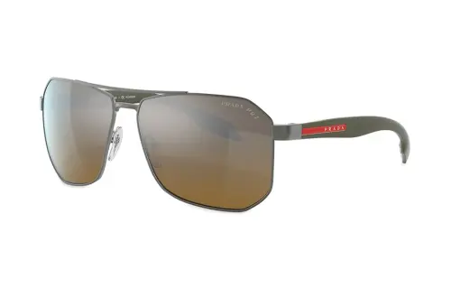 PRADA Sunglasses Men's Brown/Green