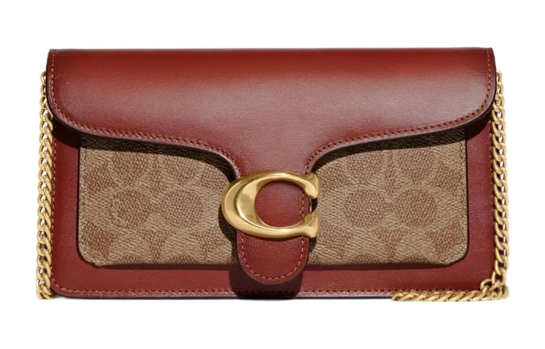 COACH Tabby 20 Logo-plaque Crossbody Bag