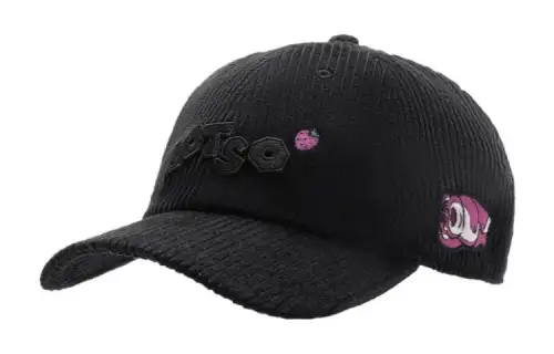 Li Ning Cotton Baseball Caps Unisex Black