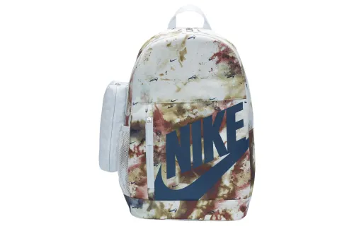 Nike Elemental Fabric Backpack Small Unisex Soccer Gray/Grass Blue