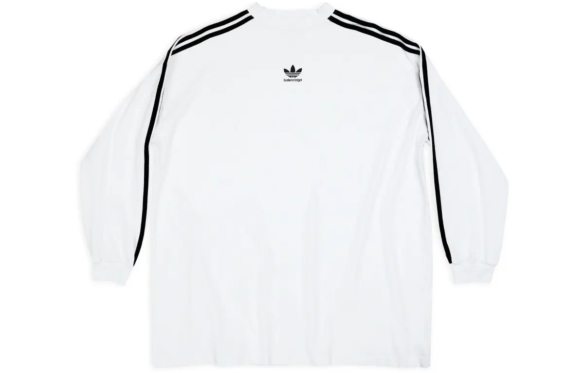 Balenciaga x Adidas Originals FW22 T Shirt Loose Fit Unisex White