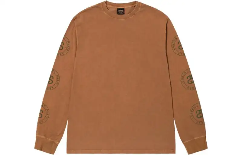 Stussy Seal Pigment Dyed Long Sleeve Tee