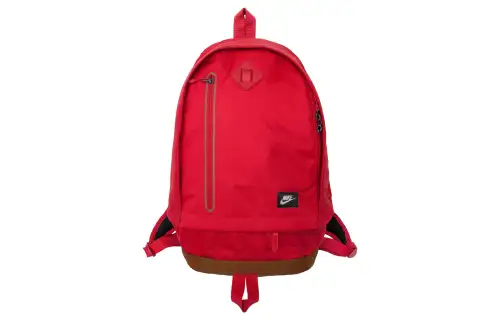 Nike Polyester Laptop Bag Backpack Regular Unisex Red