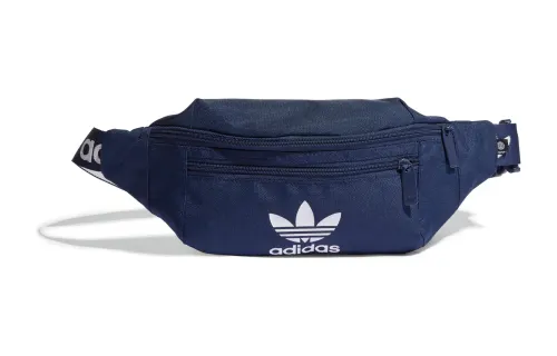 Adidas Originals Trefoil Recycled Polyester Crossbody Bag, Fanny Pack Regular Unisex Midnight Indigo