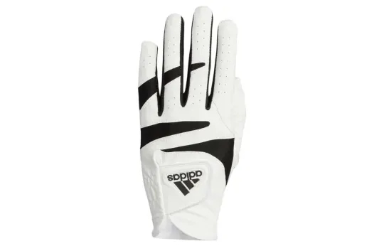 Adidas Polyester, Elastane, Polyurethane Sports Gloves Unisex White