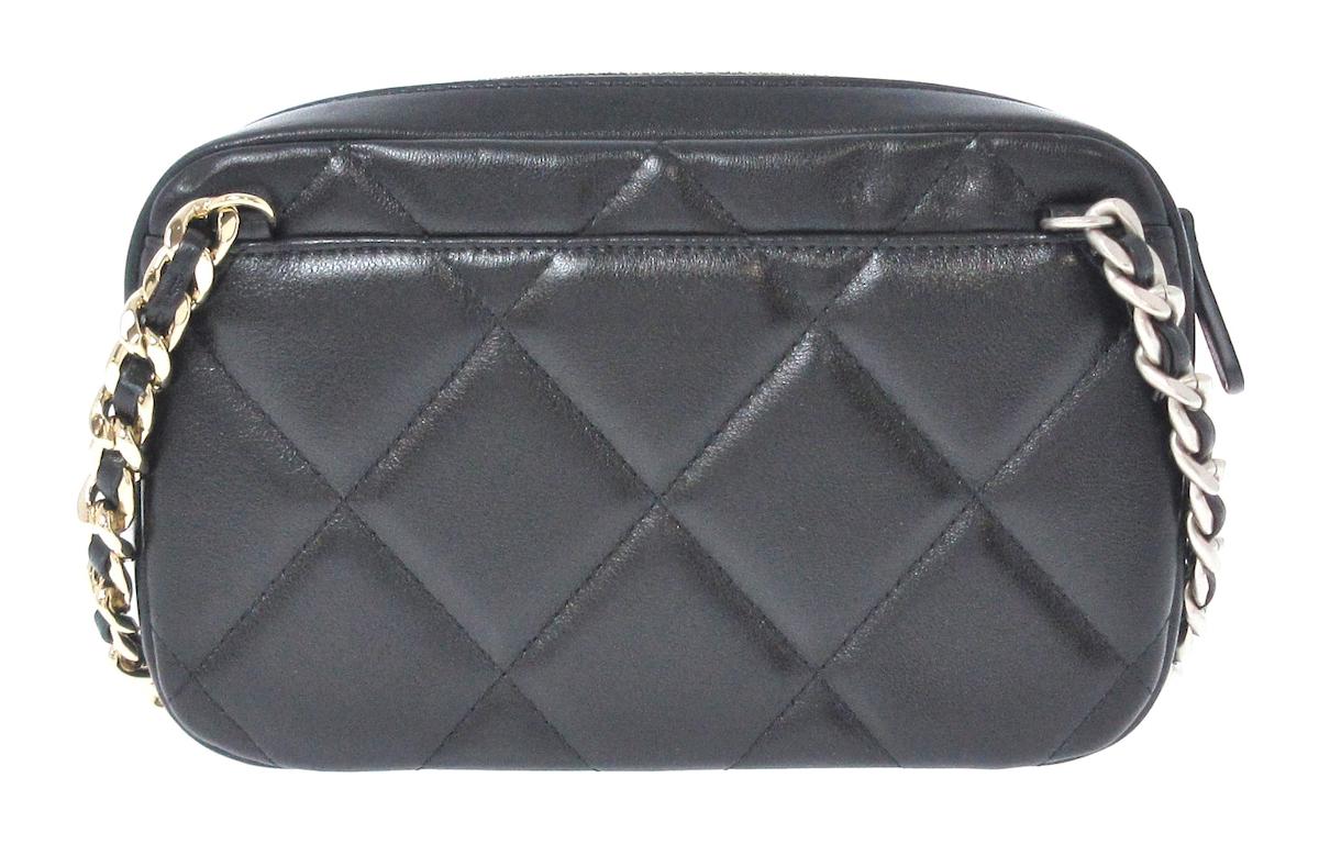 Женская сумка Chanel 19Bag (черная с комбинированной фурнитурой) — фото 3