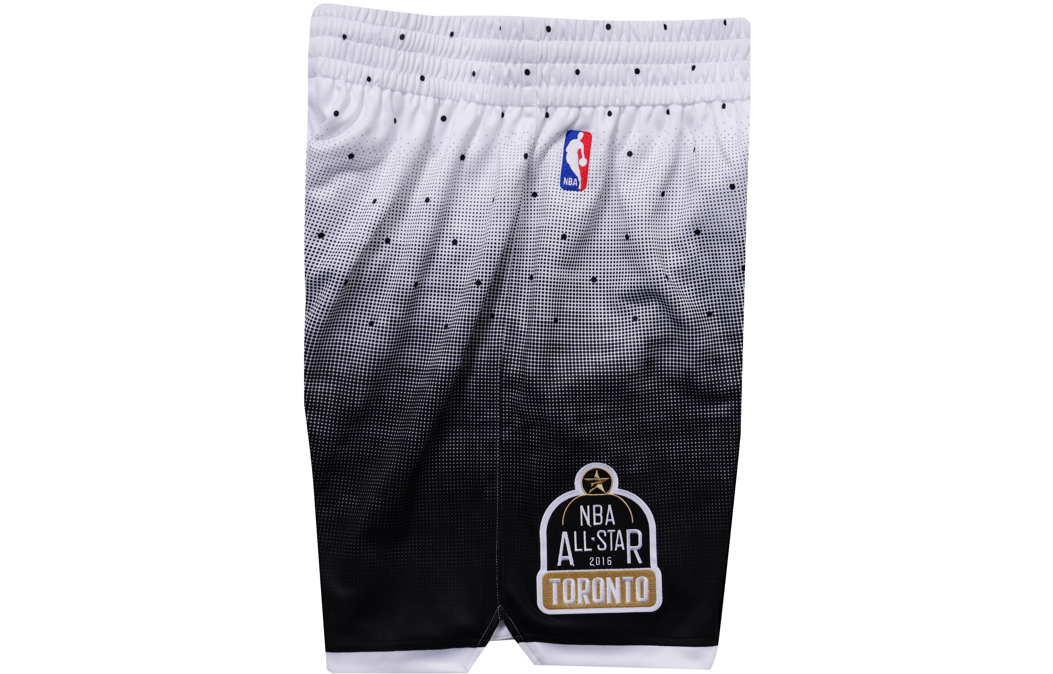 Mitchell Ness Basketball Shorts Unisex Black White