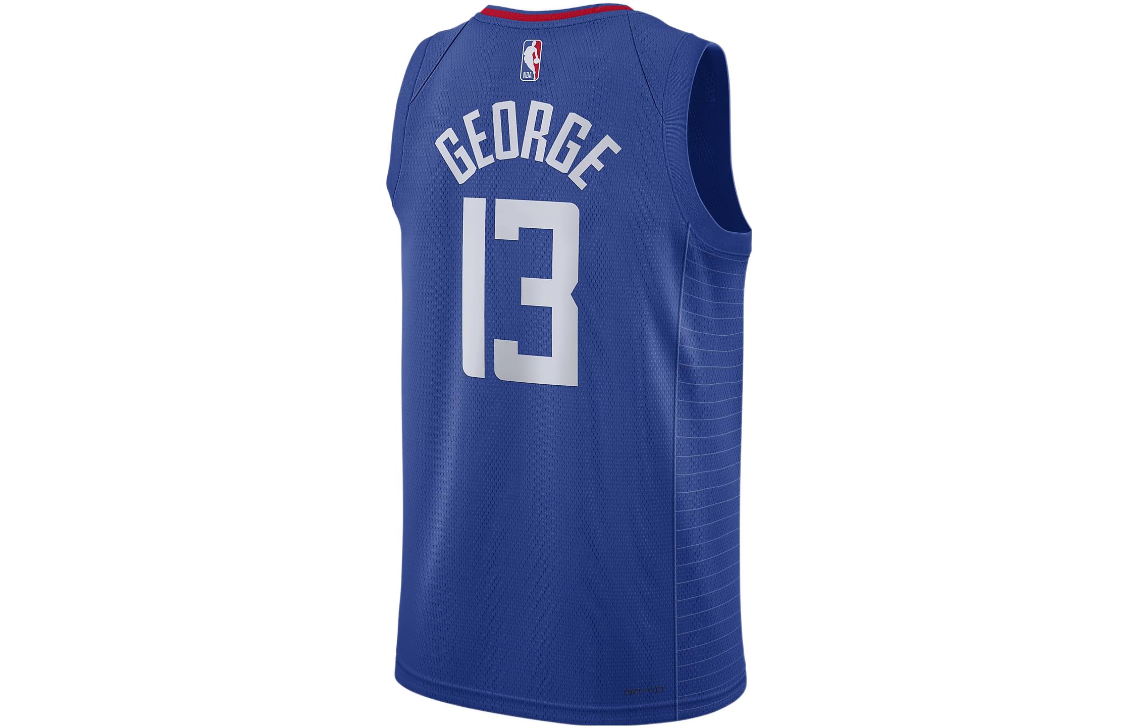 Nike Nba Los Angeles Clippers Paul George Icon Edition 2022/23 Swingman Jersey