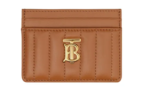Burberry Lola Bag Lambskin Card Holder Women's Brown