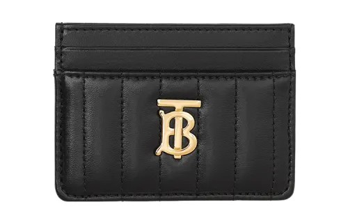 Burberry Lola Bag Lambskin Card Holder Women's Black
