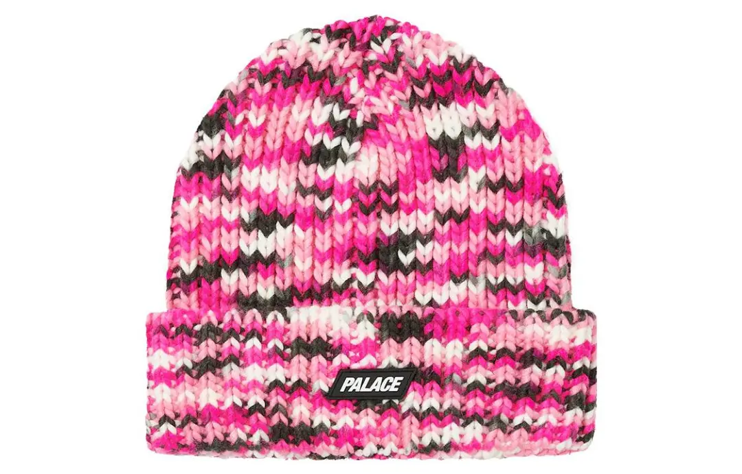 PALACE Crochet Camo Beanie