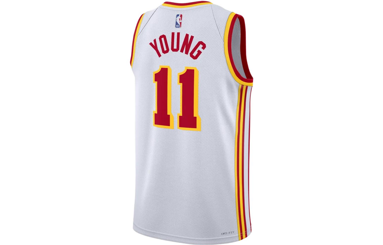 Nike Atlanta Hawks Skin Friendly And Comfortable Basketball Jersey Unisex