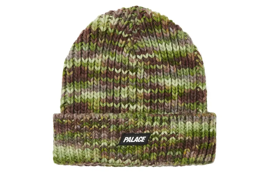 PALACE Crochet Camo Beanie