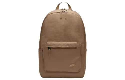 Nike Heritage Polyester Backpack Regular Unisex Brown