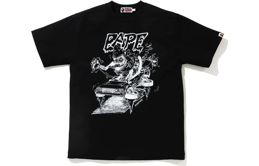 Bape X Readymade Shark Wide Tee