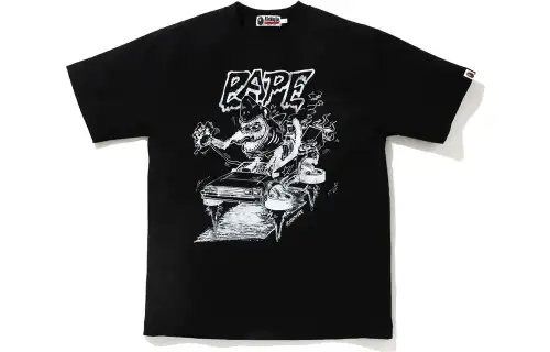 Bape X Readymade Shark Wide Tee
