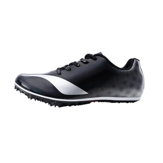 LiNing Slip-Resistant Lightweight Rebound Low-Top Running Shoes Unisex Black