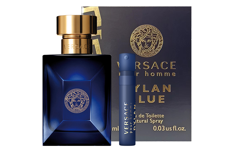 VERSACE Dylan Blue King Neptune Men's Eau De Toilette Sample Set Two Piece Set Eau De Toilette 5ml+1ml
