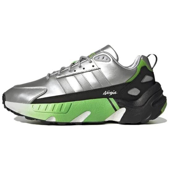 Adidas Originals Zx 22 Boost Kawasaki Ninja Silver Metallic