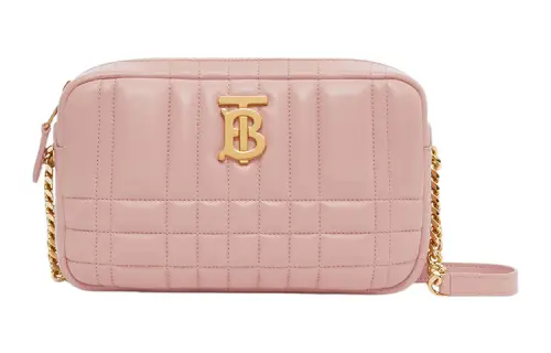 Burberry Lola Bag Lambskin Camera Bag, Crossbody Bag, Shoulder Bag Women's Pink
